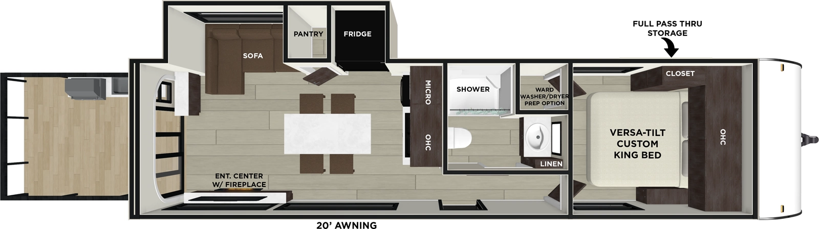 Wildwood 32VERANDA - DSO Floorplan